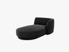 Micadoni Modul Miley 2-Sitzer Rechts Chenille Haga Schwarz Bild 2