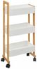 Badezimmerwagen, Bambusschrank BAMBOO - 3 Ebenen Bild 5