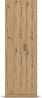 rauch Allrounder, Garderobenschrank, Mehrzweckschrank, 2-türig, mit 4 Einlegeböden, Farbe Eiche Artisan, BxHxT 69x210x41cm Bild 2