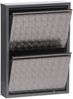 Schuhkipper >CLIP< (1stk) Metall / schwarz-anthrazit, montiert - 50x72x13,5 (BxHxT) Bild 2
