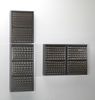 Schuhkipper >CLIP< (1stk) Metall / schwarz-anthrazit, montiert - 50x72x13,5 (BxHxT) Bild 3