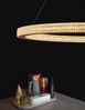 Nova Luce 9285810 FIORE LED Pendelleuchte 80cm 3000K Antik Gold dimmbar Bild 3
