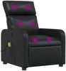 vidaXL Massagesessel Schwarz Kunstleder 374190 Bild 2