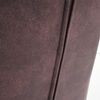 Esszimmerstuhl Malmö T381, Stuhl Küchenstuhl, Retro 50er Jahre Design ~ Textil, vintage dunkelbraun, helle Beine Bild 5