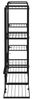 vidaXL Blumenständer 94,5x25x89 cm Schwarz Eisen 343119 Bild 4