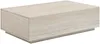 Vente-unique - ANTRIM Couchtisch Holz, Platte Beige - B 75 cm x H 35 cm x L 120 cm Bild 3