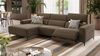 Sofanella Eckcouch TERAMO Ecksofa Wohnlandschaft Stoffsofa in Hellgrau M: 324 Breite x 101 Tiefe Bild 3