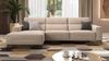 Sofanella Eckcouch TERAMO Ecksofa Wohnlandschaft Stoffsofa in Hellgrau M: 324 Breite x 101 Tiefe Bild 4
