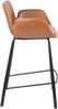 2er Set Brit Barhocker braun Bild 2