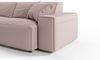 KAWOLA Sofa RANI Ecksofa Cord rosa Recamiere links 71 x 189 x 299 cm Bild 5