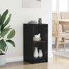 vidaXL Sideboard Schwarz Eichen-Optik 35 x 37 x 76 cm Holzwerkstoff 882897 Bild 4