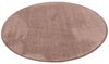 Snapstyle Veloursteppich Hochflor Velours Teppich Luna Rund, Rund, Höhe: 16 mm Bild 4