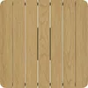 Vente-unique - LYLIOS Garden dining set Metall Schwarz - B 70 cm x H 75 cm x L 70 cm Bild 4