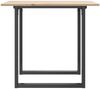 vidaXL Esstisch O-Gestell 90x90x75cm Massivholz Kiefer und Stahl 3282674 Bild 5