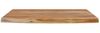 vidaXL Wandregal 50x30x2,5 cm Rechteckig Massivholz Akazie Baumkante 370235 Bild 4