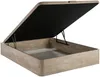 Vente-unique - WOLKENLOS Mattress and bed base set Holz, PlatteStoff Beige - B 140 cm x H 30 cm15 cm x L 190 cm Bild 4