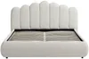 Vente-unique - SILVATORA Bett Stoff Beige - B 182 cm x H 109 cm x L 222 cm Bild 4