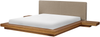 Bett mit Lattenrost Bouclé ZEN 180x200 cm Naturfarbene Esche Bild 4