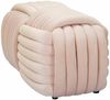 Dmora Bank Calcea, Mehrzweckbank, Gastplatz, Balkonbank mit mehreren Positionen, 90x45 h45 cm, Rosa Bild 5
