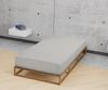Castell Jersey-Stretch-Spannbetttuch 0077113, sturmgrau, 1x 120x200 cm Bild 3
