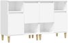 vidaXL Sideboards 2 Stk. Weiß 60x35x70 cm Holzwerkstoff 3185719 Bild 2