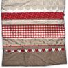 CASATEX Bettwäsche Landhaus Rot Braun Baumwolle Renforcé 200 x 220 + 2x 80 x 80 cm Bild 3