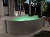 Langeck Whirlpool Royal XL 180x130 rechts Made in Germany 21 Düsen ohne Armatur : Ohne Armaturen Bild 5