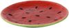 Decoris season decorations Frühstücksteller, Teller 16cm Keramik im Wassermelone Design Rot / Grün Bild 2