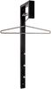 Garderobenleiste Wandgarderobe SPIKE Metall schwarz Bild 2