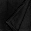 Lumaland Kuscheldecke, 100 % Coral-Fleece schwarz, 220 x 240 cm Bild 5