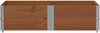 vidaXL Paletten-Aufsatzrahmen 2 Stk. Braun 150x100 Massivholz Kiefer 4010308 Bild 3