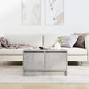 vidaXL Couchtisch mit Schubladen Betongrau 70,5x70x40 cm 3328411 Bild 3
