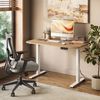 höhenverstellbarer elektrischer Schreibtisch Elevate Weiß/Artisan 120 x 70 cm 2 Motoren Vicco Bild 3