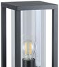 Eglo 98714 Sockelleuchte CASCINETTA schwarz klar E27 1X40W L:15cm H:30,5cm T:15cm IP44 Bild 5