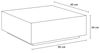 HOME DELUXE Couchtisch Marmor AMIRI XL – Schwarz Bild 2