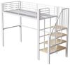 PXloue TV-Schrank Ausziehbarer TV-Schrank mit 3 Schubladen (Pop-up-Vorrichtungen) LED-Beleuchtung, Länge 162-240 cm Bild 5