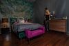 PLAYBOY - Tischlampe AMELIA" aus Metall, schwarz mit Gold Akzenten, Retro-Design" Bild 4