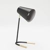 PLAYBOY - Tischlampe AMELIA" aus Metall, schwarz mit Gold Akzenten, Retro-Design" Bild 2