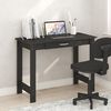 Furinno Jaya Schreibtisch, Gaming-Schreibtisch mit Schublade, Computertisch, Schreibtisch, Bürotisch für Home Office, Arbeitszimmer, Studentenwohnheim, Schlafzimmer, Darkwood Bild 2