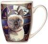 Kaffeebecher Katze mit Zauberstab Bild 1