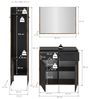 Garderoben-Set >Bueno< in Basalt - 152x189x37cm (BxHxT) Bild 2