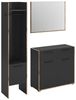 Garderoben-Set >Bueno< in Basalt - 152x189x37cm (BxHxT) Bild 3