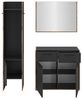 Garderoben-Set >Bueno< in Basalt - 152x189x37cm (BxHxT) Bild 5