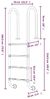 vidaXL Pool-Leiter 54x38x184,5 cm Edelstahl 304 93459 Bild 3