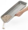 Grillschale Kohleschale 66x27x6cm Alu beschichtete Auffangschale | Hitzebeständige Fettwanne | Universal passende Schale für Gas- und Kohlegrills Bild 3