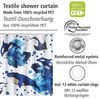 WENKO Duschvorhang Aquaris Breite 180 cm, Höhe 200 cm Bild 2