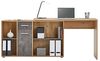 CARO-Möbel Eckschreibtisch DIEGO, Eckschreibtisch mit Stauraum drehbar Bürotisch mit Sideboard L Form Ei Bild 3