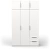 Demeyere GROUP Drehtürenschrank Ghost viel Stauraum, mit Innenaustattung Bild 4