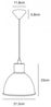 Nordlux Pop Pendelleuchte E27, 21,5cm rund, anthrazit Bild 5