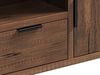 TV-Bank massivum Sydney Pinie dunkel 134x55x41 cm braun TV-Board Massivholz TV-Schrank Holz rustikales Wohnzimmer Lowboard Bild 3